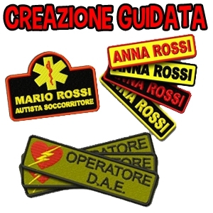 Misscase Patch per etichette personalizzate ricamate Patch