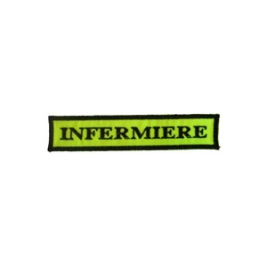 PATCH RICAMATA 12X2.5 INFERMIERE