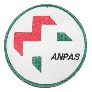 Patch Ricamata Anpas Con Velcro