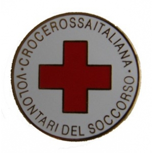 Spilla Pin Croce Rossa Italiana Vv.D.S.
