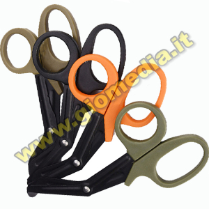 FORBICI MILITARY SCISSORS BLACK/ORANGE