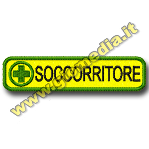 PATCH CROCE VERDE PADOVA SOCCORRITORE