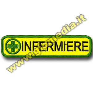 PATCH CROCE VERDE PADOVA INFERMIERE