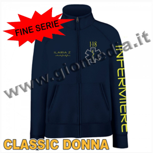 FELPA CLASSIC DONNA BLU FELPA CLASSIC DONNA BLU