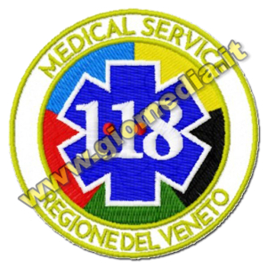 PATCH RICAMATA 118 SUEM REGIONE DEL VENETO MEDICAL SERVICE 