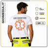 T-Shirt Unisex per Soccorritori in Cotone Bianca | GioMedia