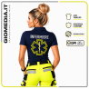 POLO DA SOCCORSO DONNA BLU NAVY