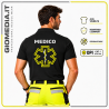 POLO DA SOCCORSO UNISEX NERA