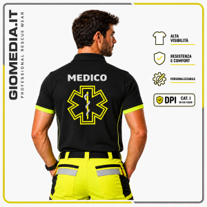 POLO DA SOCCORSO UNISEX FIRST RESPONDER