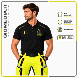 Polo Team Leader con Taschino per Soccorritori | GioMedia