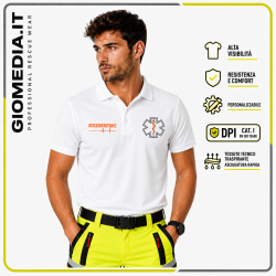 Polo Tecnica Unisex per Soccorritori | GioMedia