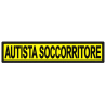 Qualifica Ricamo 24X5 Autista Soccorritore