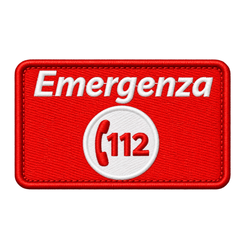 PATCH 112 EMERGENZA CM 8X5