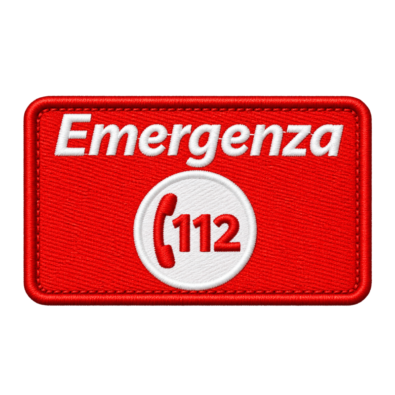 PATCH 112 EMERGENZA CM 8X5