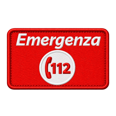 PATCH 112 EMERGENZA CM 8X5