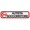 PATCH RICAMATA CM 10X2,5 112 AUTISTA SOCCORRITORE