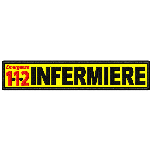 PATCH RICAMATA 24X5 112 INFERMIERE