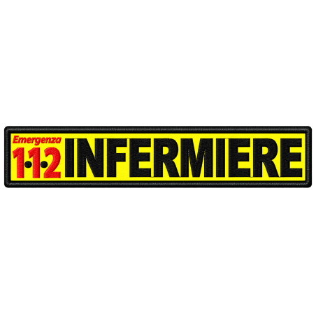 PATCH RICAMATA 24X5 112 INFERMIERE