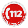 PATCH RICAMATA 112 NUMERO UNICO EMERGENZA