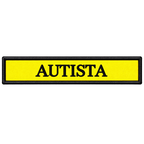 PATCH RICAMATA  12,5X2,5 AUTISTA