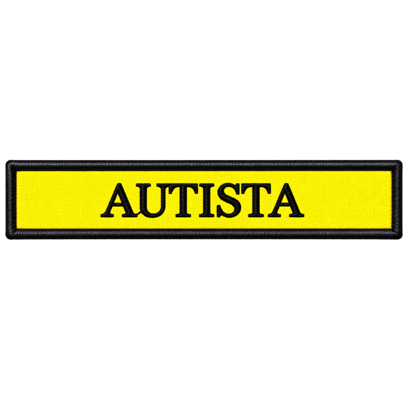 Qualifica Ricamo 12X2.5 Autista