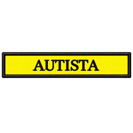 Qualifica Ricamo 12X2.5 Autista