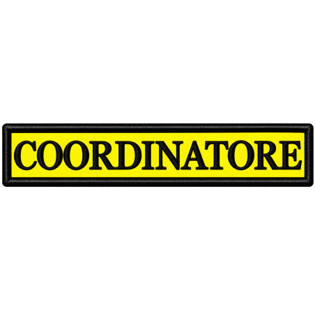 Qualifica Ricamo 12X2.5 Coordinatore