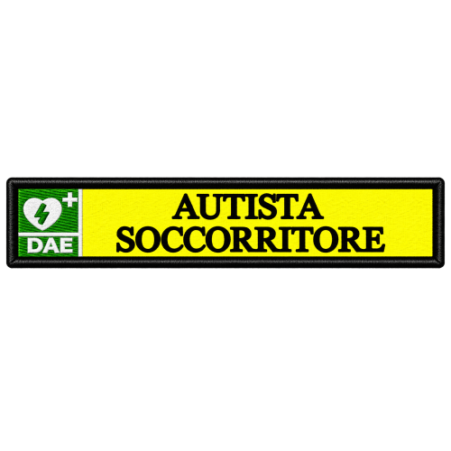 PATCH 118 BOLOGNA SOCCORSO cm 12,5X3,5