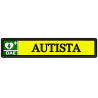 PATCH TOPPA RICAMATA DAE / AUTISTA SOCCORRITORE cm 12,5X2,5