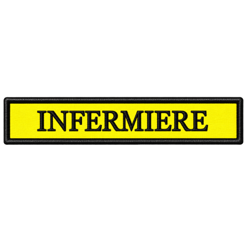 Qualifica Ricamo 12X2.5 Infermiere