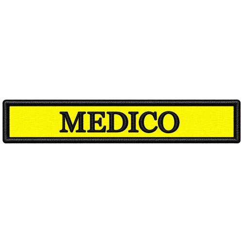 Qualifica Ricamo 12X2.5 Medico