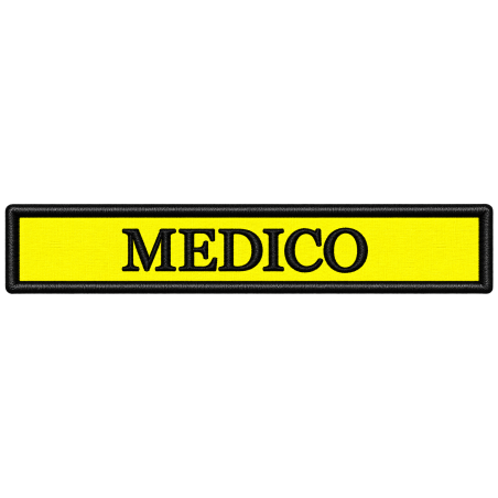 Qualifica Ricamo 12X2.5 Medico