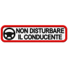 PATCH UMORISTICA "NON DISTURBARE IL CONDUCENTE"