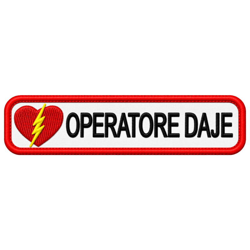 PATCH OPERATORE DAJE
