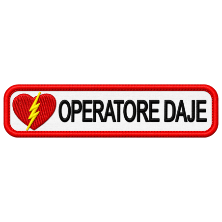 PATCH OPERATORE DAJE