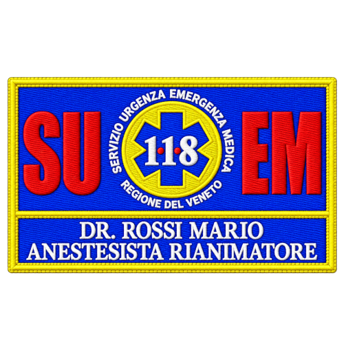 PATCH RICAMATA SUEM 118
