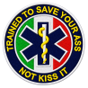 PATCH, ASS, MILITARY, TOPPA, ETICHETTA, QUALIFICA