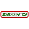 PATCH RICAMATA UMORISTICA UOMO DI FATICA