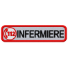 PATCH RICAMATA 10X2,5 112 INFERMIERE RIFRANGENTE