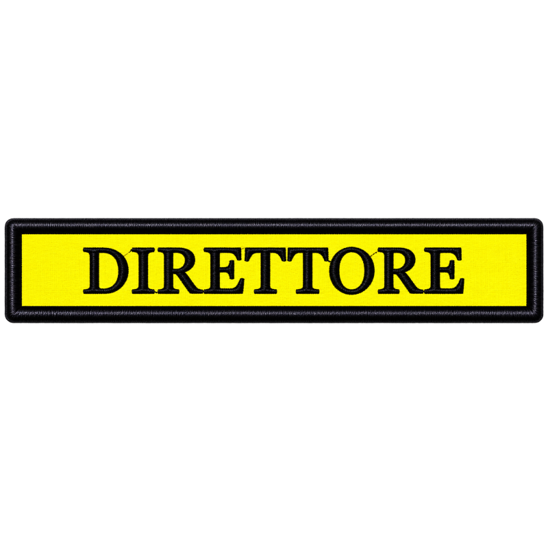 PATCH RICAMATA 12X2.5 DIRETTORE