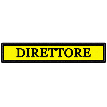 PATCH RICAMATA 12X2.5 DIRETTORE