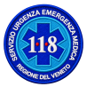 PATCH RICAMATA DIAM. CM. 7 118 SUEM VENETO AZZURRO
