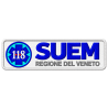 PATCH RICAMATA CM 12X3,5 118 SUEM REGIONE VENETO LINEARE ACCREDITATI