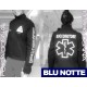 Felpa Blue Notte - Zip - Personalizzabile 