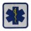 STAR OF LIFE cm 7X7 CON VELCRO