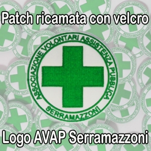 PATCH RICAMATA "AVAP SERRAMAZZONI"